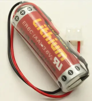 

10PCS Genuine ER6C AA 3.6V F2-40BL FX2N/1N PLC lithium battery