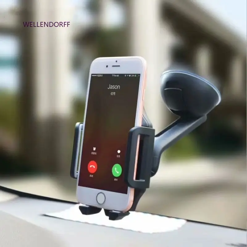 Новейший универсальный автомобильный держатель для телефона samsung Galaxy для Iphone, лобовое стекло, крепление для смартфонов, вращение на 360