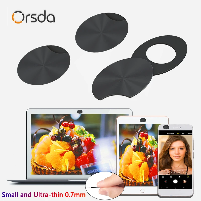 

Orsda Webcam Cover Ultra-thin Shutter Plastic Laptop Camera Cover Computer Web Cam Webcam Cover For Laptops Magnet Slide