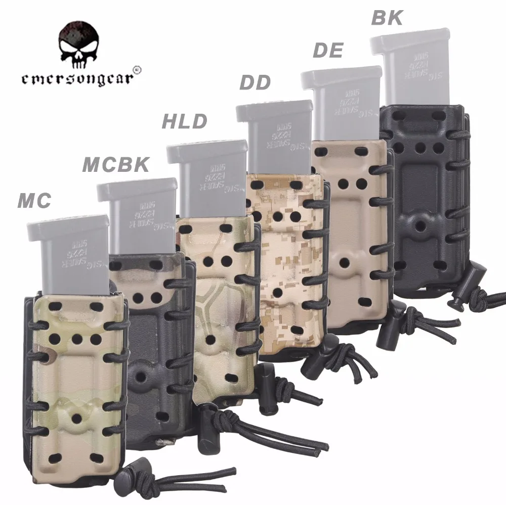 

Emerson G-code Style 9mm Tactical Magazine Pouch Holster Fast mag Pistol Military Fast Mag Holster Quick Module EM6406