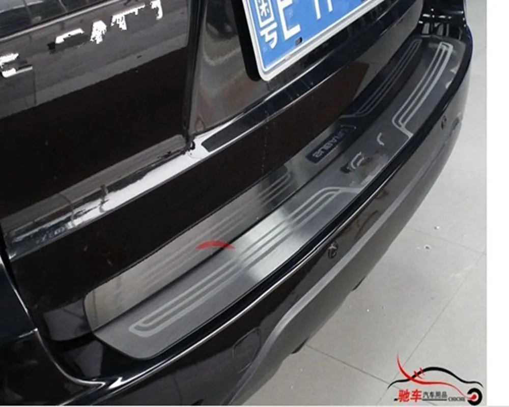 

Free Shipping Blue word type Rear Trunk Scuff Plate Door Sill Bumper Protector for Subaru Forester 2009 2010 2011 2012 SG5