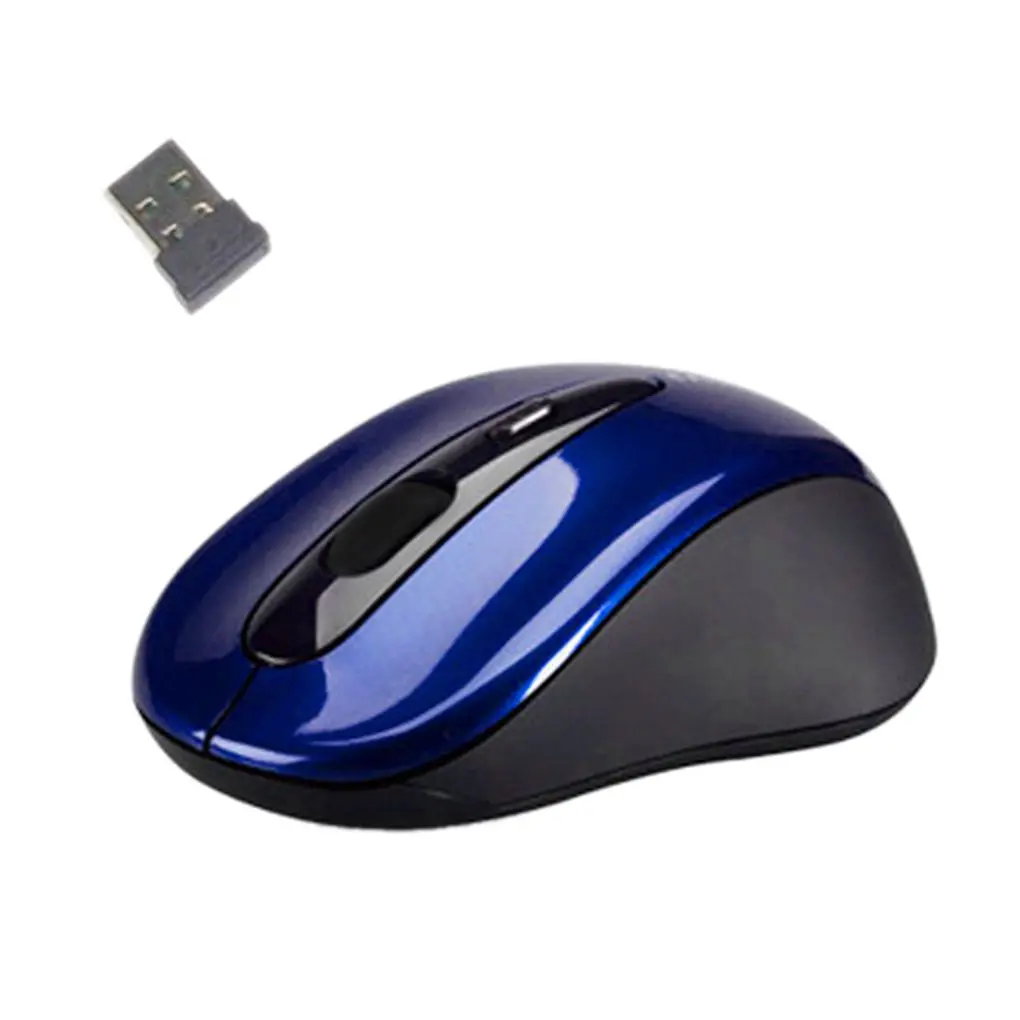 2,4 ГГц Беспроводная мышь USB оптическая прокрутка беспроводная мышь для планшетного ноутбука - Цвет: 02