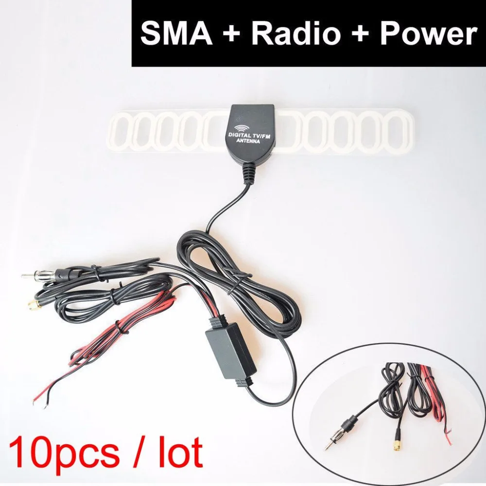 10 Pcs Automobile TV Radio FM Antenna Signal Amplifier