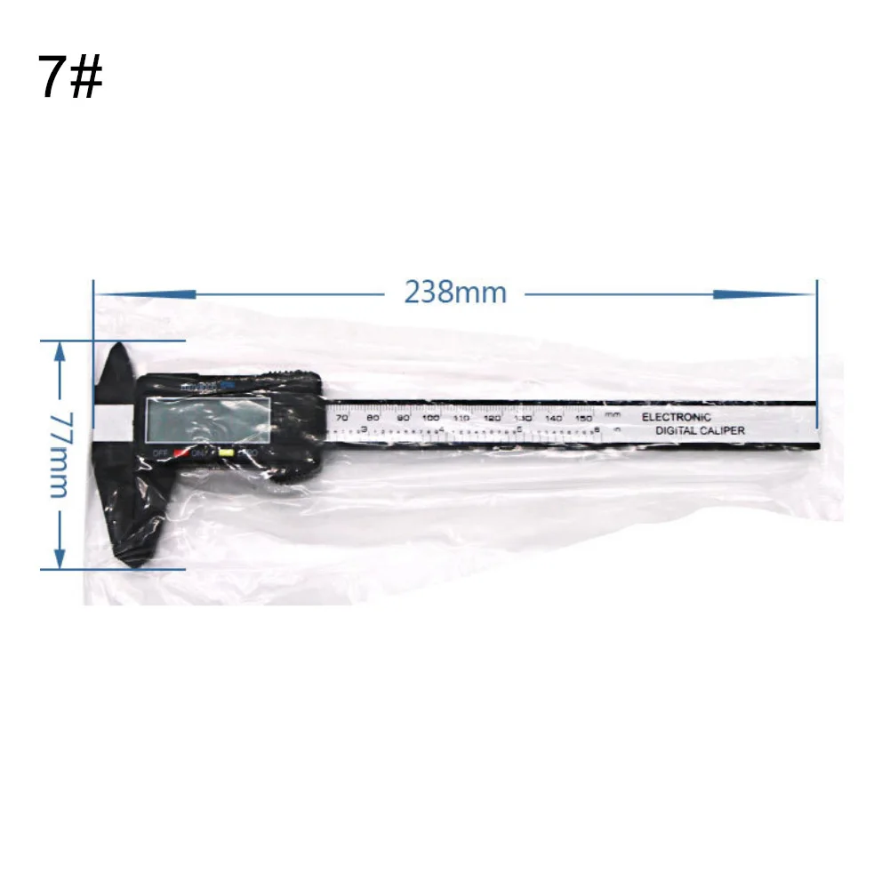 Цифровой дисплей раздвижной 0-150 мм измерительный Карманный штангенциркуль инструмент