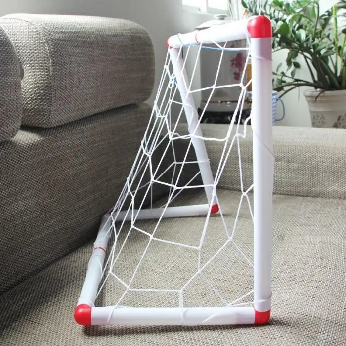 brinquedo família jogo menino crianças plástico futebol objetivo define mc889