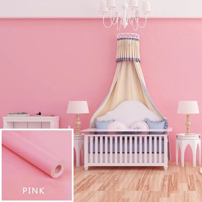 cheap DIY Self Adhesive Wall Sticker Pure Color Home Decor Mural For Living Room Kitchen Cabinet TV Backdrop Furniture Renovation