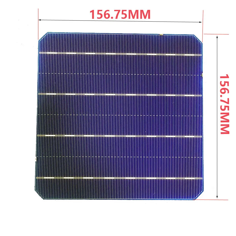 20 шт 5BB высокая эффективность 0,5 v 5 Вт 156*156 мм фотоэлектрическая панель солнечной батареи из монокристаллического кремния Класс в 100 Вт для умного дома солнечных батарей DIY использования