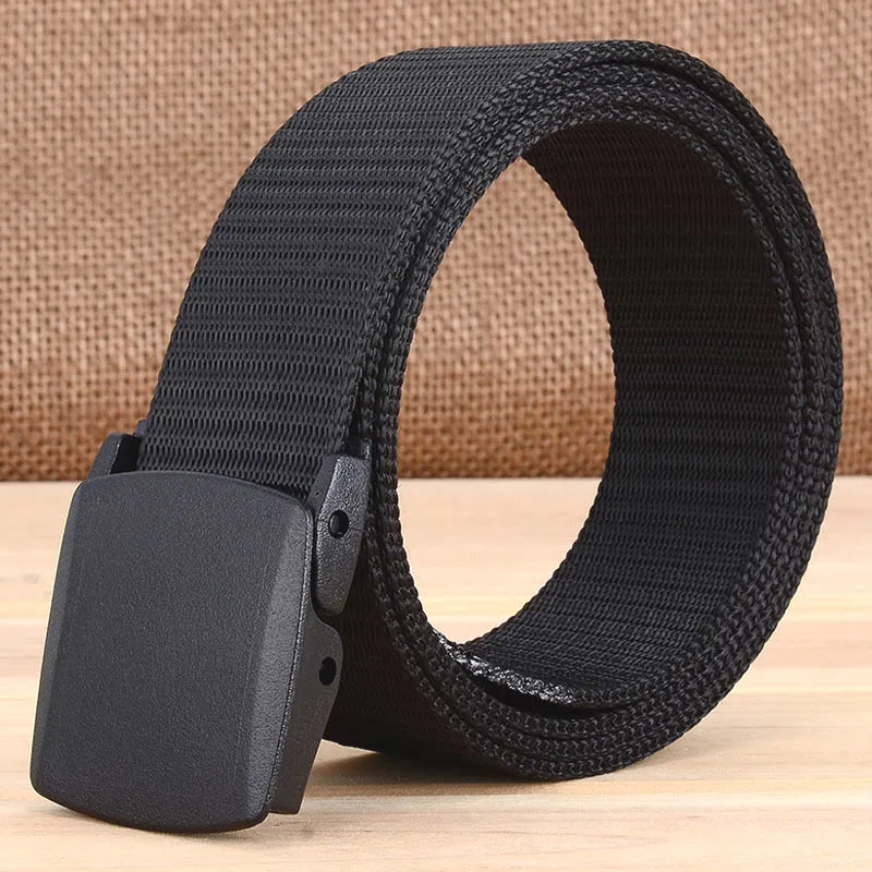 long big size new nylon material mens belt military outdoor tactical male jeans