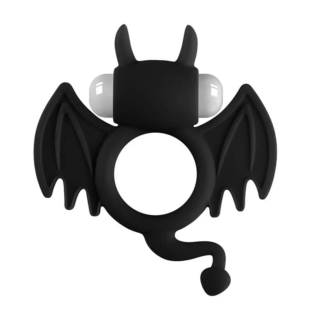 Мягкое Силиконовое двойное вибрирующее кольцо на член RABBITOW пенис секс игрушки