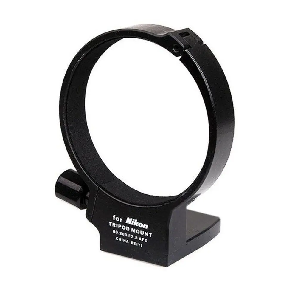 Full Metal 81mm Tripod Mount Ring For Nikon AF-S Nikkor 80-200mm f/2.8D ED (Black)