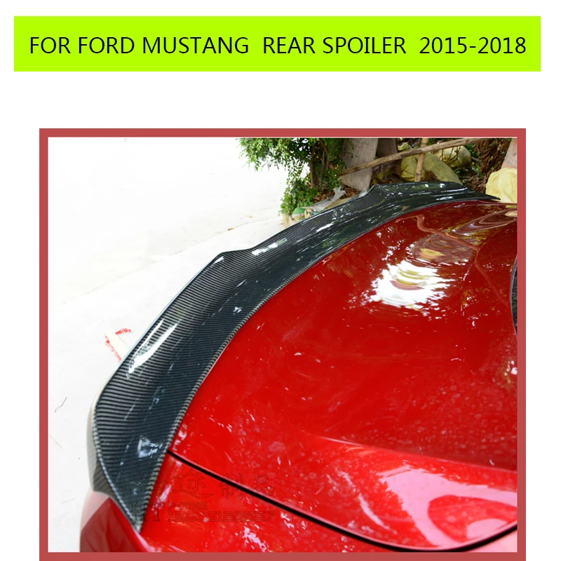 Мустанг карбоновый спойлер заднее крыло для Ford Mustang GT Coupe задний спойлер багажника