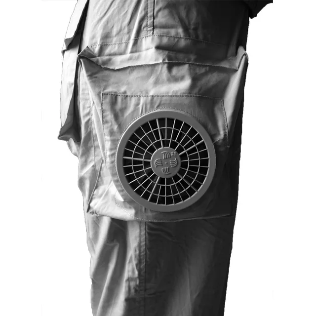 Cooling Fan Pants/Air Conditioning Clothes, Work Pants for High