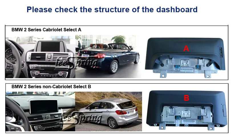 Excellent COIKA DVD Player 8-CORE CPU Android 9.0 System Car GPS For BMW F22 F45 F46 F87 2013-2017 Touch Screen Stereo IPS WIFI BT Google 1
