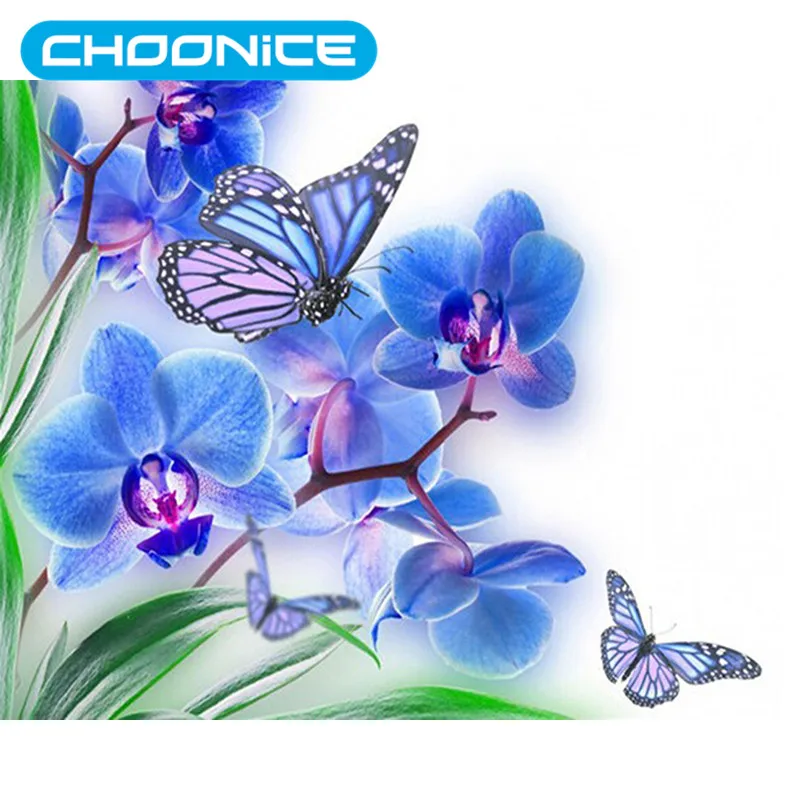 Бабочка на цветке. Цветок орхидеи. Фотообои с бабочками и цветами. Фотообои бабочки в цветах