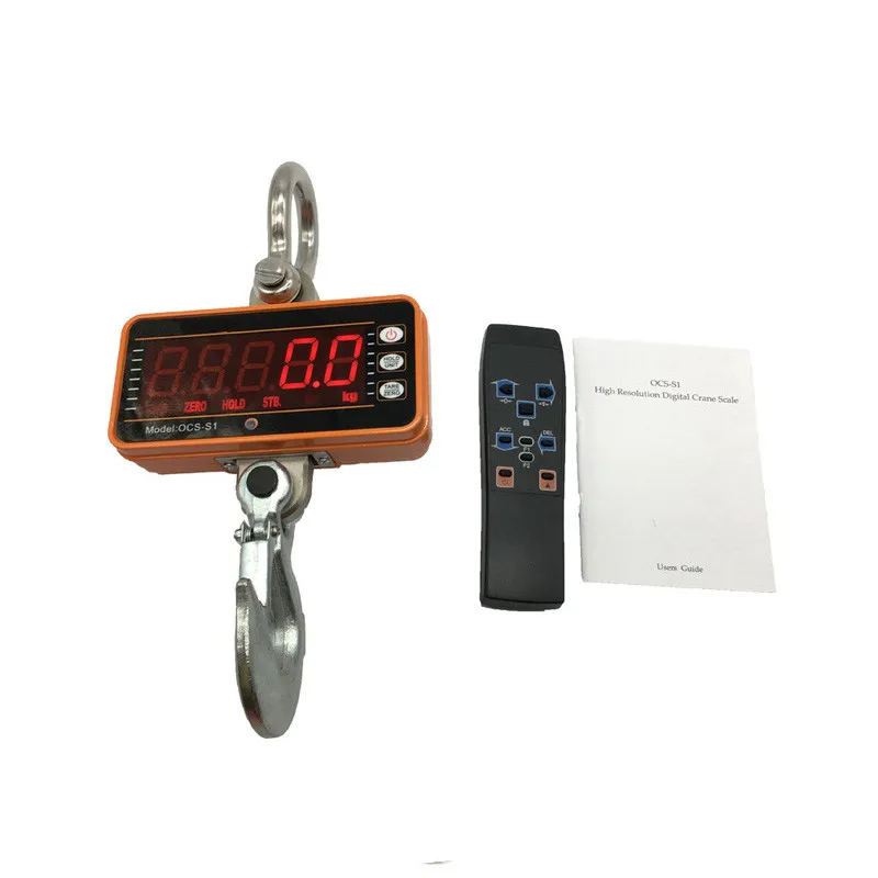 公式店 ホット販売高精度電子デジタル1t 1000キロ体重計ocs S1高品質ledディスプレイハンギングフッククレーンスケール 超特価品 Pnlp Sn