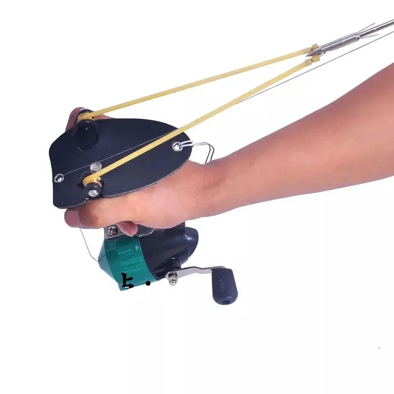 

Best Fishing Hunting Slingshots Coils Arrows Fishing kit Fish Hunting Slingshots With Fishing Wheel Outdoor tools