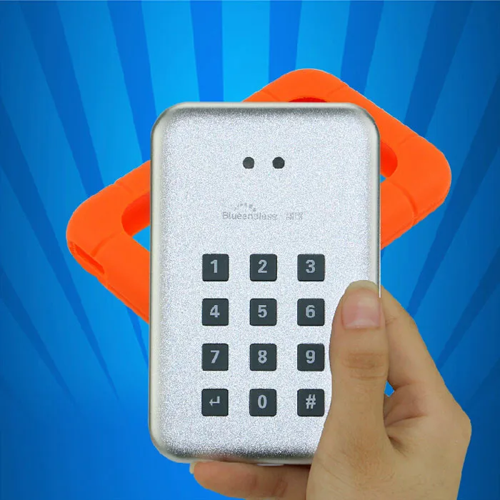 Original Blueendless Key25 Keypad 1 TB Hard Drives HDDS USB 3 0 High Speed Shockproof Encryption