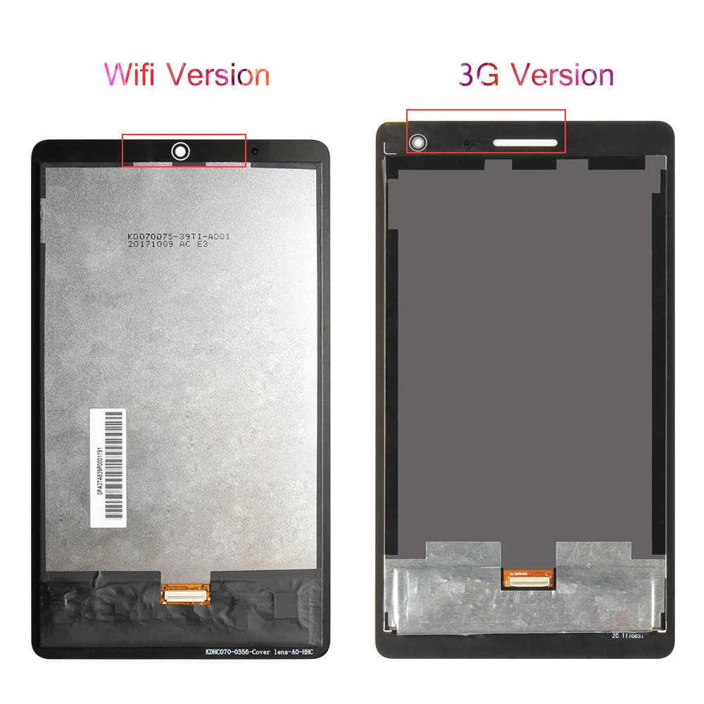 SRJTEK " для huawei MediaPad T3 7 BG2-W09 дисплей BG2-U01 BG2-U03 ЖК-матрица сенсорный экран панель дигитайзер планшетный ПК в сборе