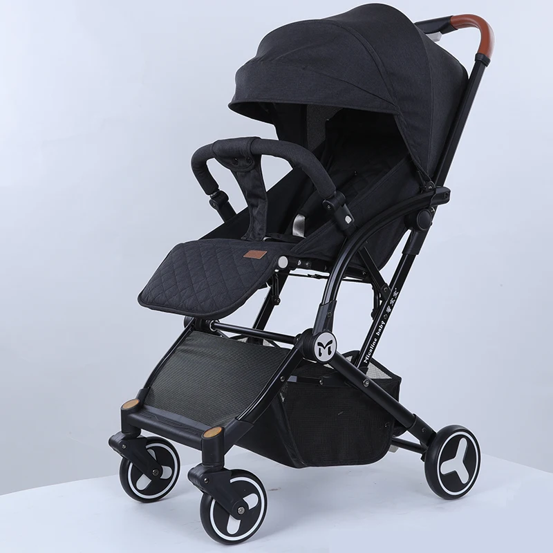 

2018 new lightweight Folding baby stroller can be lying can sit can be on the plane EMS free send to Indonesia shopping cart wei
