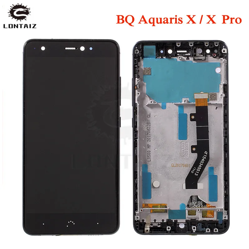 

5.2 inch Black / White 100% New Full LCD DIsplay+Touch Screen Digitizer Assembly Replacement For BQ Aquaris X / Aquaris X Pro