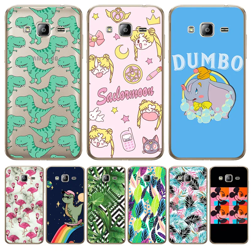 

Luxury Flamingo flower cute For Samsung Galaxy J3 J4 J5 J6 J7 J8 Plus 2016 2017 2018 J2 Prime phone Case Cover Coque Etui funda