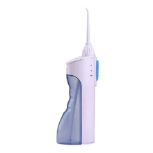 Электрическая зубная нить-портативная водяная нить с вращающейся струйной палкой набор для чистки зубов для путешествий питание от аккумулятора