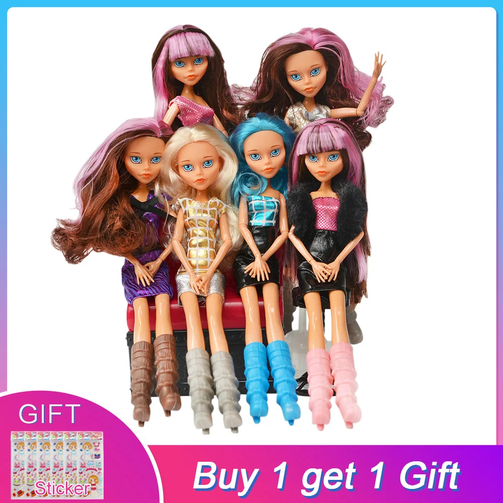 

UCanaan 1 PC Fashion Monster Doll Quality Moving joint Body accessories doll reborn baby toys gift for girl