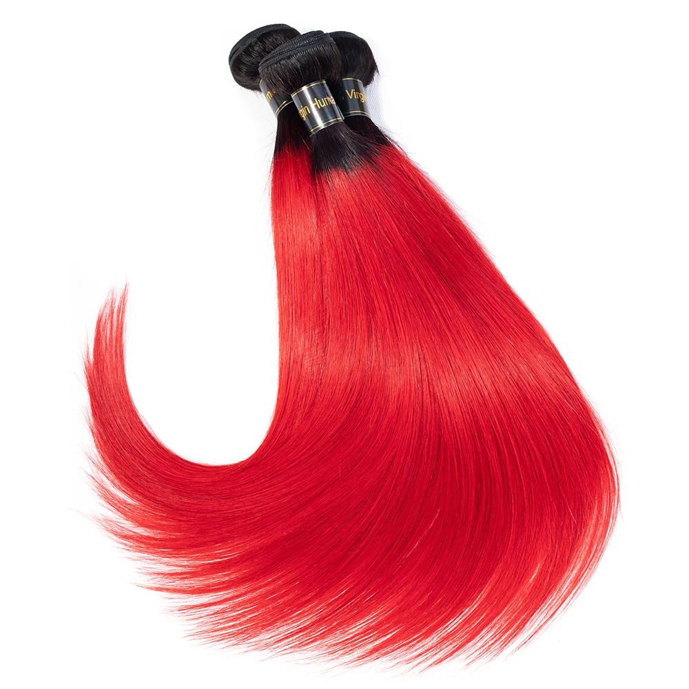 Ombre Bundles With Closure Dark Roots Ombre Red Human Hair Malaysian Straight Hair 3 Bundles QT Red Bundles With Closure Remy Ombre Bundles With Closure Dark Roots Ombre Red Human Hair Malaysian Straight Hair 3 Bundles QT Red Bundles With Closure Remy