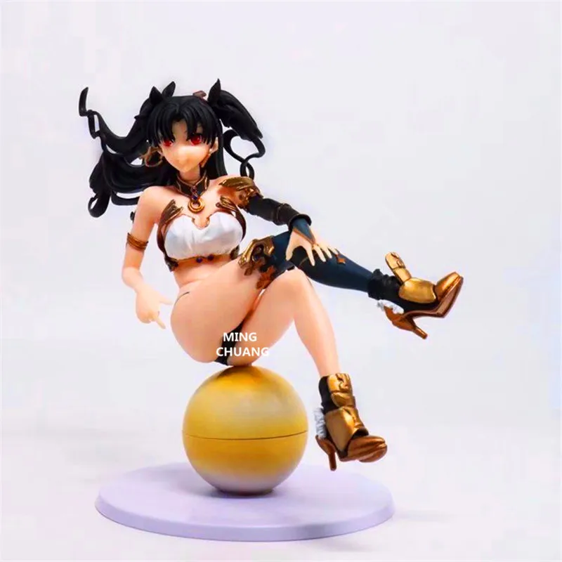 

Fate Stay Night Ishtar Servant Tohsaka Rin Archer Emiya Shirou Magician PVC Anime Sexy Figures Collectible Model Toy Box W95