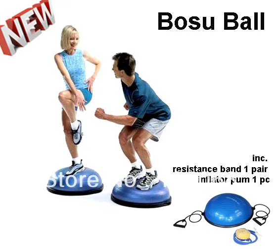 Buy Gym / Home Balance Trainer Bosu Ball, Yoga fitness / balancing ball half