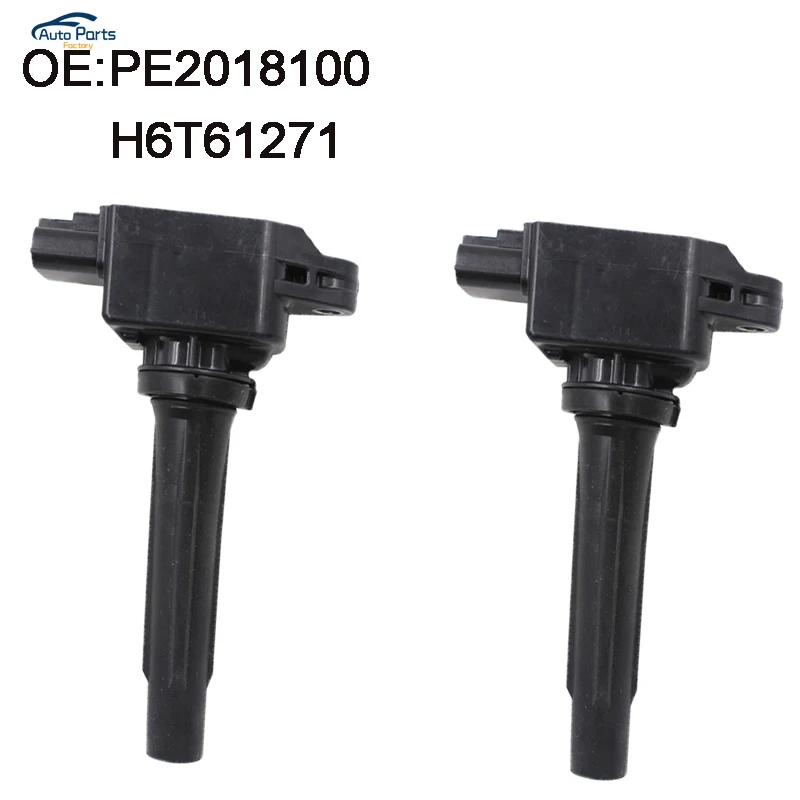 Новая катушка зажигания для Mazda CX-5 Mazda3 Mazda6 PE2018100 PE20-18-100A PE2018100A PE20-18-100 H6T61271 2 шт. |