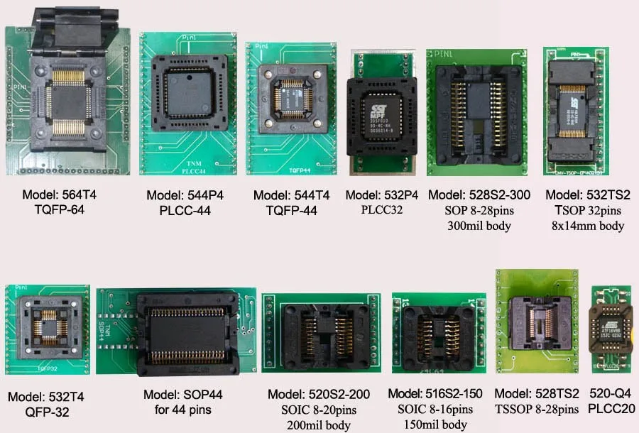 TNM5000 USB программатор EPROM+ 12 шт. адаптеры включают TSOP48+ TSOP56, быстрое программирование всех EPROM и флэш-память, Nand чипы