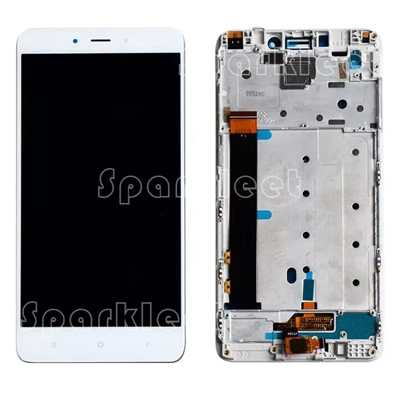 ЖК дисплей с рамкой и дигитайзером сенсорный экран в сборе для Xiaomi Redmi Note 4 Media Tek Hlio