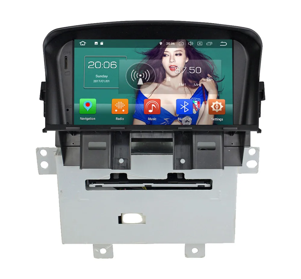 Sale 7" Octa Core 4G WIFI Android 8.1 4GB RAM 64GB ROM RDS BT FM Car DVD Multimedia Player Radio Stereo For Chevrolet Cruze 2008-2014 1
