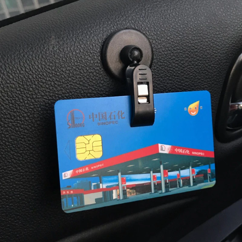 

Car Vehicle Parking Ticket Permit Holder Clip Sticker Windscreen Window Fastener Sticker Card Holder For Car Styling Accessories
