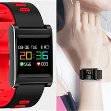 K88 Plus умный Браслет пульсометр кровяное давление Шагомер монитор вызов сообщение напоминание Смарт часы для Android iOS системы