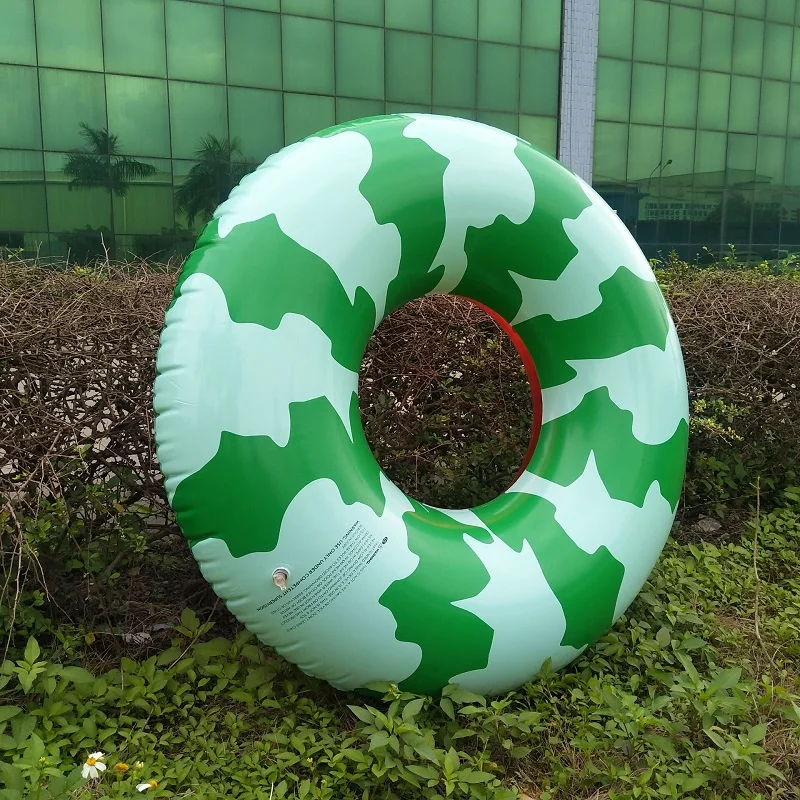 Rooxin 150cm Adult Swimming Ring Strawberry Women Inflatable Swimming Circle Boat Float Pool Summer Water Party Toys