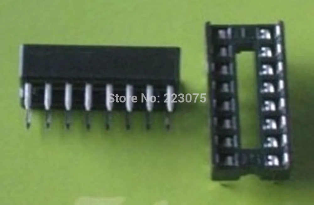 

16 Pin DIP SIP IC Sockets Adaptor Solder Type Narrow 200pcs/lot