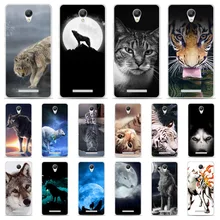 xiaomi redmi note 2 Case,Silicon Wolf beast Painti