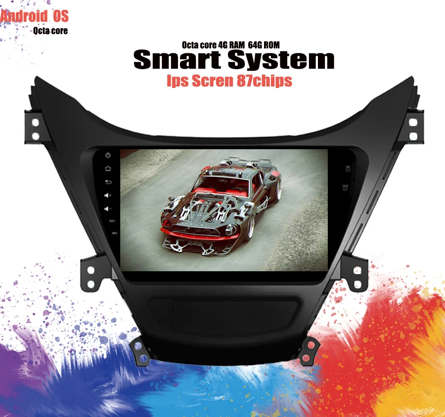 6 + 128G Android 10 0 9 &quot2Din автомобильный Радио GPS мультимедийный плеер для 2011 12 2013 Hyundai