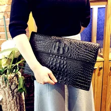 Большой размер, летний женский клатч, вечерняя, свадебная сумочка, клатч, сумочка, крокодиловый конверт, вечерние, дневной клатч, сумка 6n2224