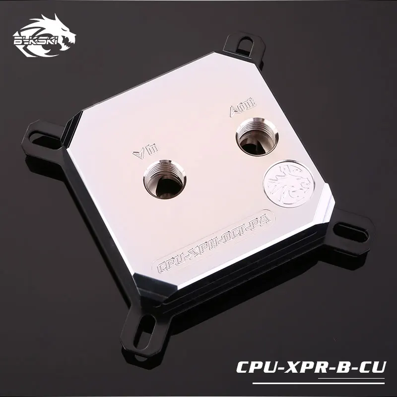 Bykski CPU-XPR-B-CU ، النحاس الجسم إنتل وحدة المعالجة المركزية كتلة المياه ، 2018 نمط ، ل إنتل Lga115x/2011