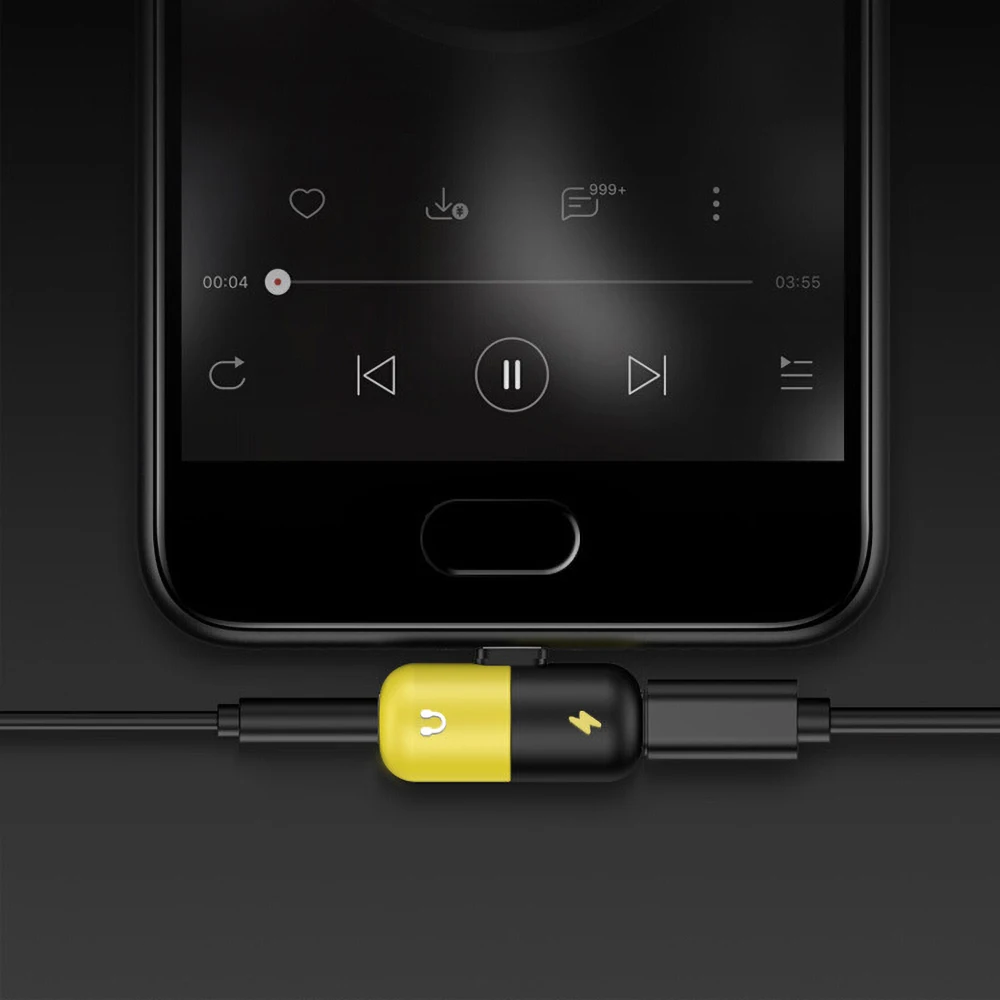 3,5 мм Jack адаптер для наушников type C Plug зарядка воспроизведение музыки аудио наушники type C USB кабель для Xiaomi Mi 8 конвертер адаптер