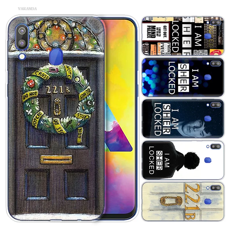 

Sherlock Moriartee 221B Pattern Case for Samsung Galaxy S10 S10e S10 5G Plus M10 M20 M30 A10 A20 A30 A40 A50 A70 Phone Accessory