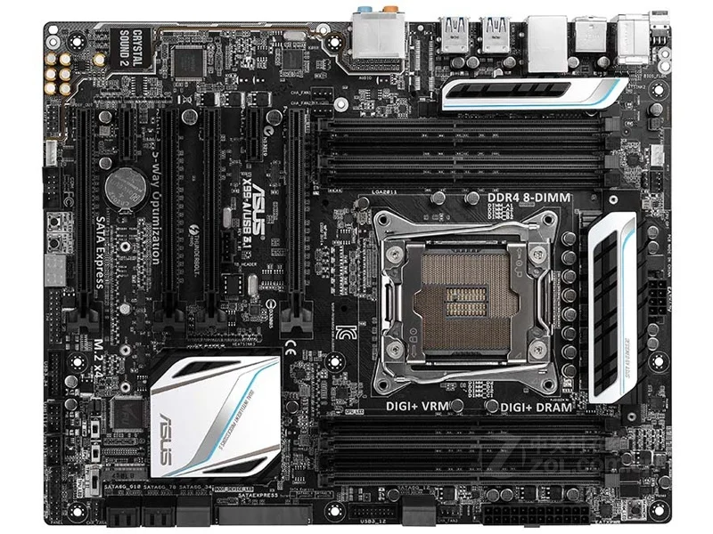  original motherboard for ASUS X99-A/USB3.1 DDR4 LGA 2011-V3 USB2.0 USB3.0 128GB I7 CPU X99 Desktop 