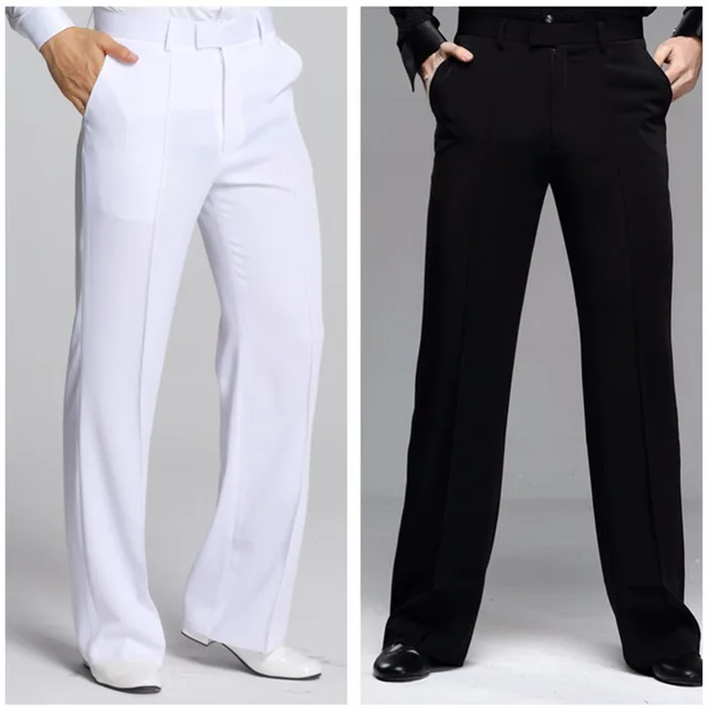 Hot Selling Male Latin Dancing Pants High Quality 2 Colors Pant For ...