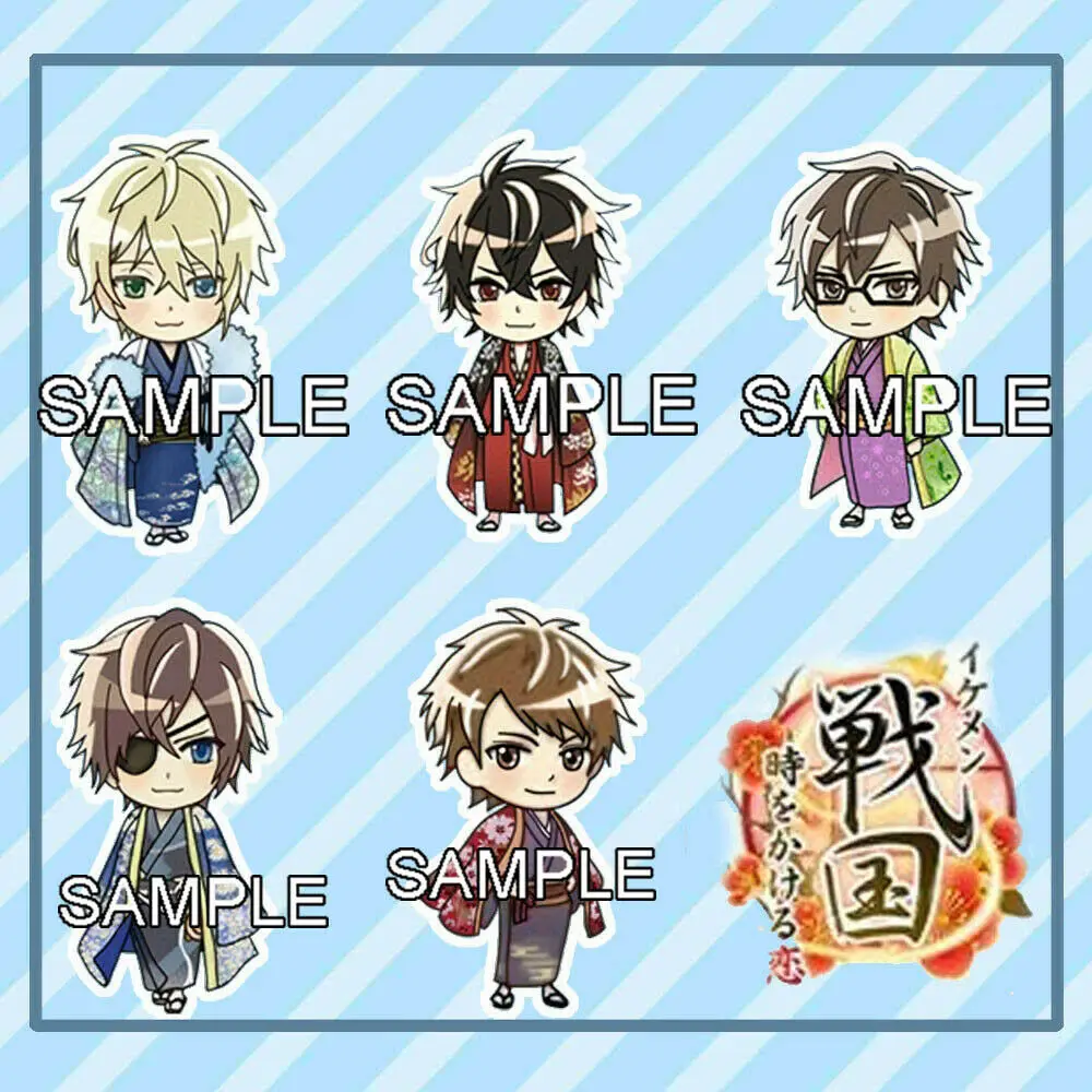 Ikemen Sengoku NOBUNAGA ODA акриловый брелок ремешок для ключей японского аниме 6 см |