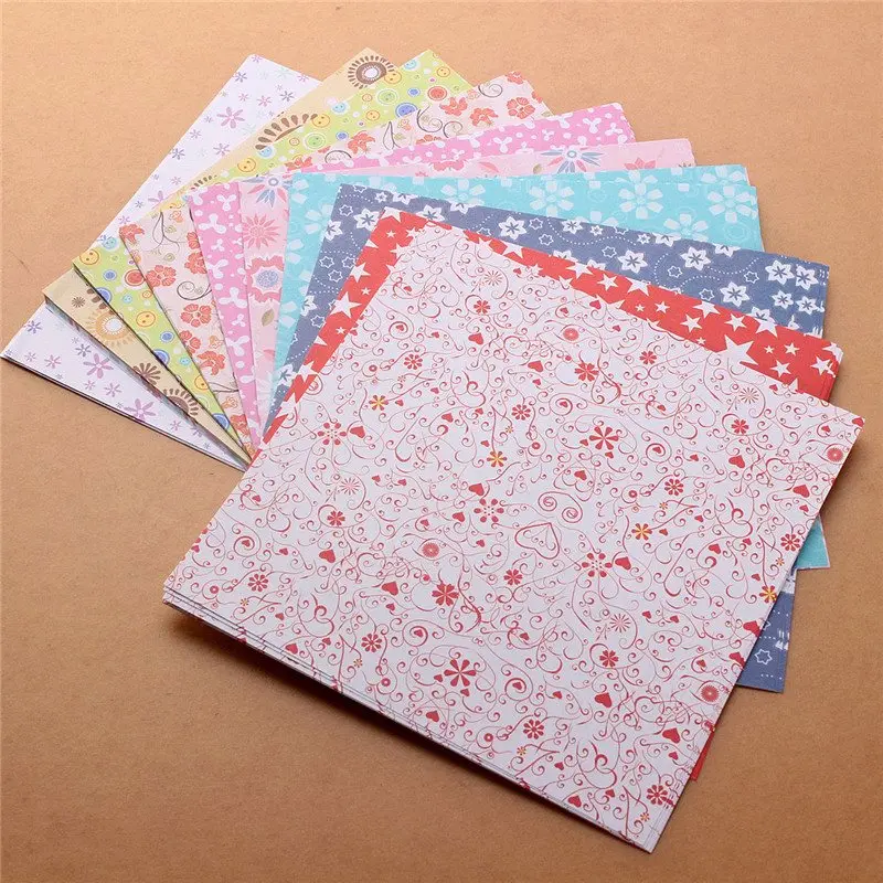 72 sheets 15x15cm colorful origami folding paper flower patterned papers 12 kinds of patterns paper craft - Color Papers 72 sheets 15x15cm colorful origami folding paper flower patterned papers 12 kinds of patterns paper craft - Color Papers
