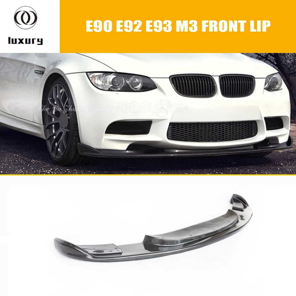 E90 E92 E93 M3 HM стильный диффузор для переднего бампера из углеродного волокна BMW