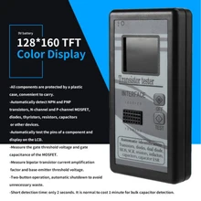 

New TFT LCD Transistor Tester Diode Triode Capacitance Meter LCR ESR